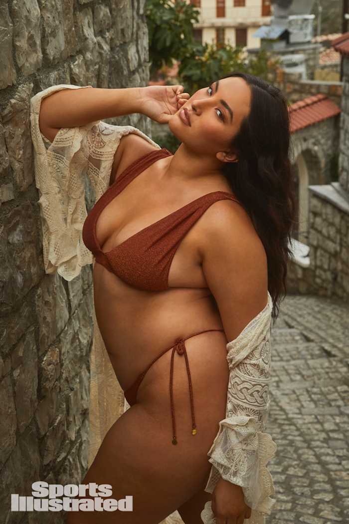 Yumi Nu was photographed by James Macari in Montenegro. Swimsuit by Nookie Beach. Coverup by Jen’s Pirate Booty.